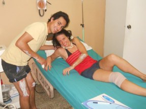 after our great cuban gynecologist got us all cleaned up…