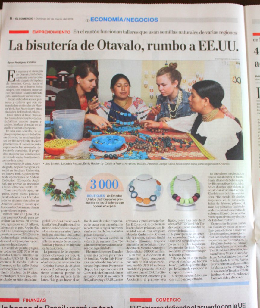 El Comercio: Faire Collection