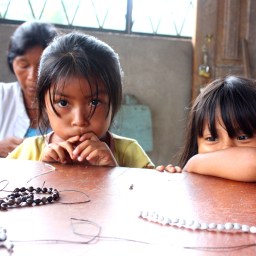 children of the Amazonian Kichwa