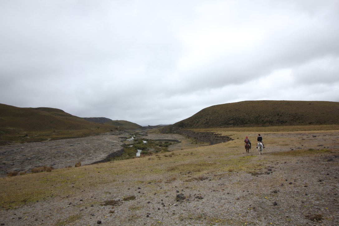 Hoseback rideing in Cotopaxi