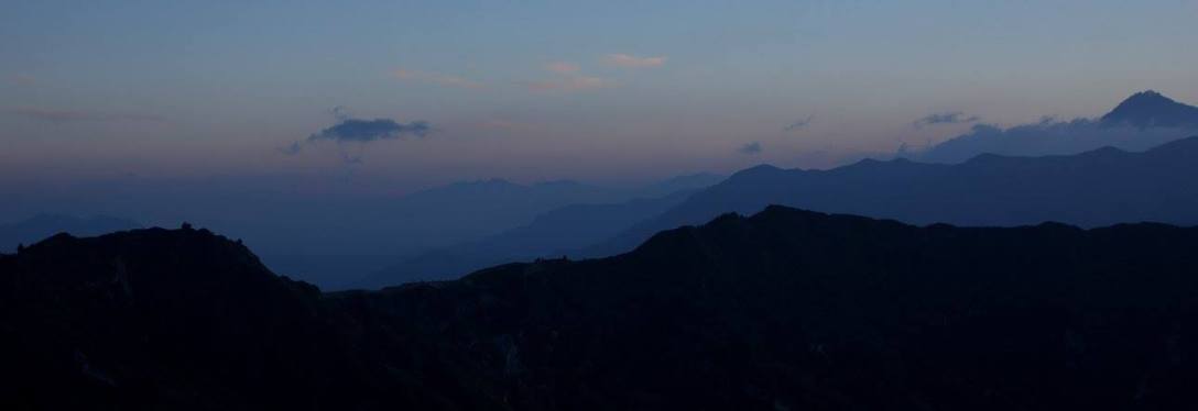 hills and hills over napo